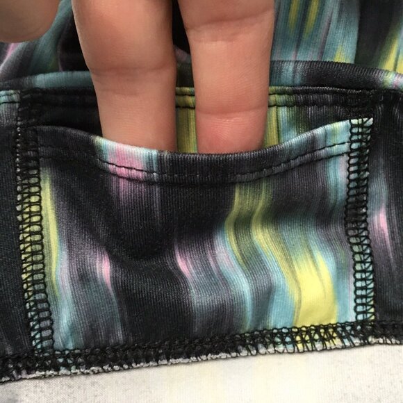 Balance Collection Athletic Pant Women Small CROP Capri Leggings Yoga Pocket - Picture 4 of 7